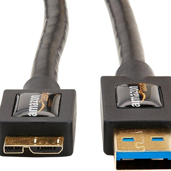 Amazon Basics USB‎ 3.0 Charger Cable - A-Male to Micro-B - 3 Feet (0.9 Meters) - Picture 1 of 6